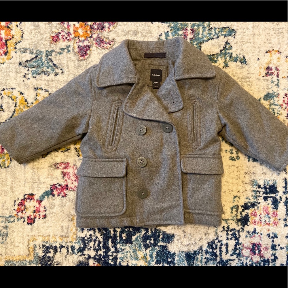 Baby Gap Grey Pea Coat